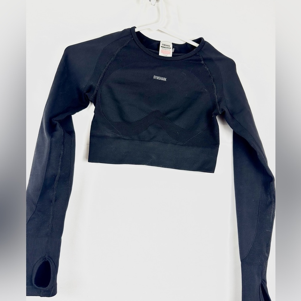 Gymshark Black Performance Top